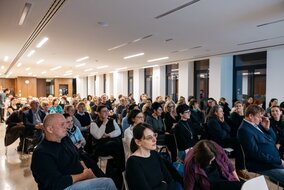 Das Publikum der Veranstaltung