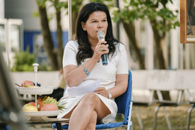 Sandra Schoch, Vizebürgermeisterin Bregenz (© Dario Fink) Bregenzer Vizebürgermeisterin Sandra Schoch